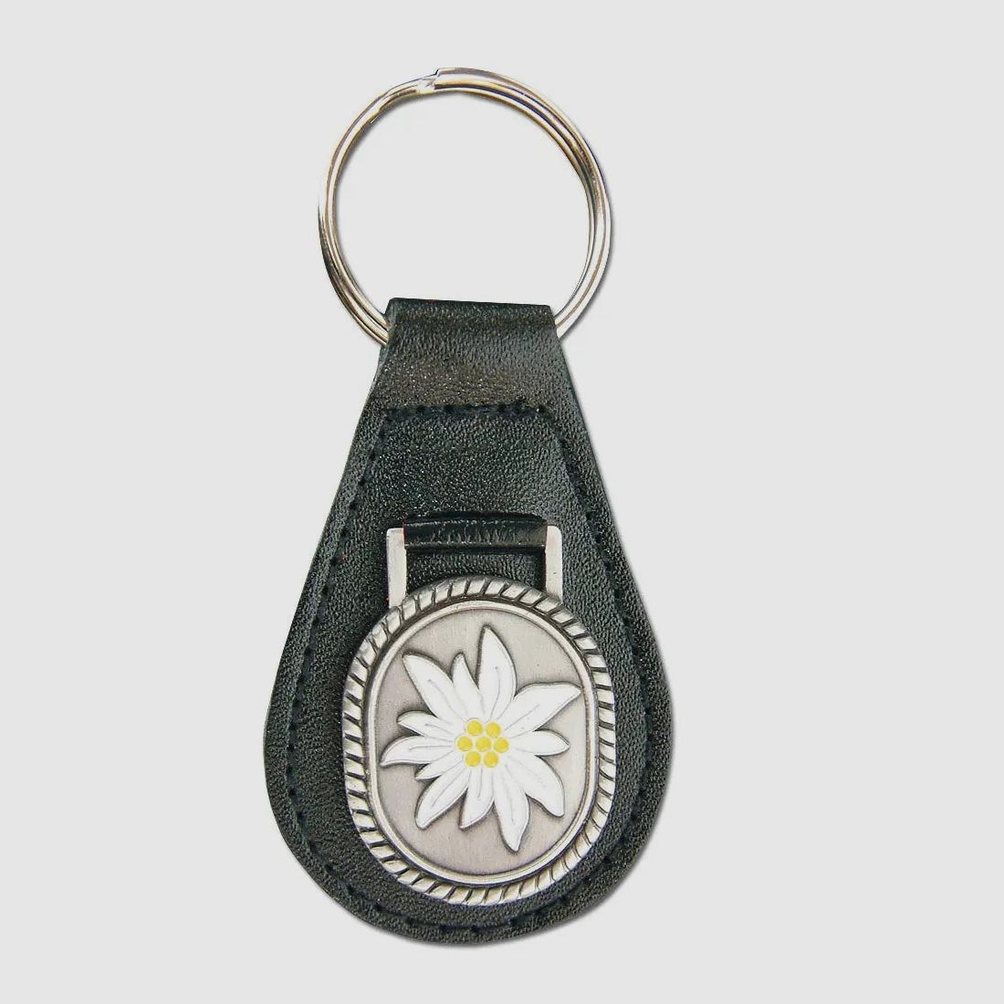 Wachter Schlüsselanhänger mit Barettabz. Gebirgsjäger