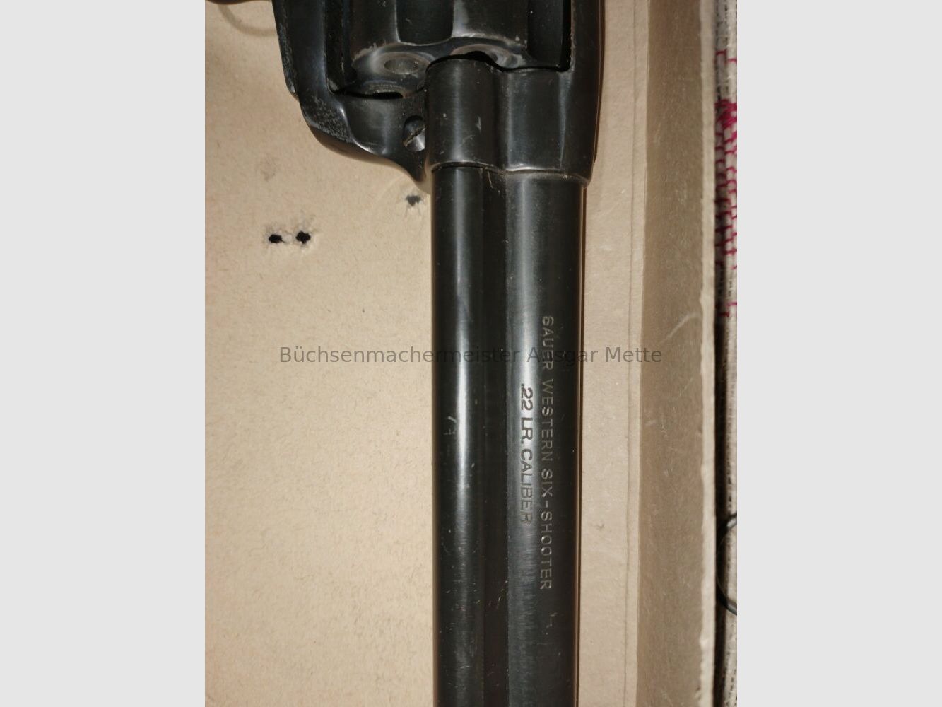 Sauer Western Six-Shooter Enkelvoudige Actie Zes Schutter