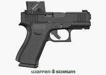 Glock G43X A-Cut Combo Aimpoint COA