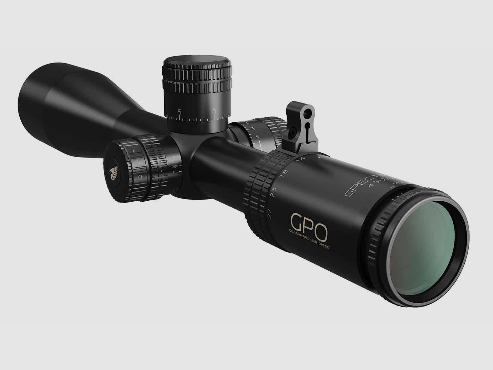 GPO Spectra 6x 4.5-27×50 LR Pro FFP CW riflescope
