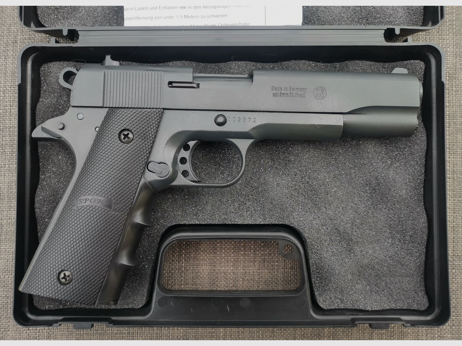 Biete ……ME 1911 Model Sport, black, dark earth, Neu
