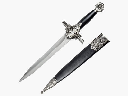 Masonic ornament decoration dagger