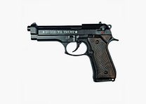 PISTOLA A SALVE – KIMAR MOD. 92 AUTO | NERA WOOD | cal. 9 mm PA | “IN GOD WE TRUST” SPECIAL EDITION