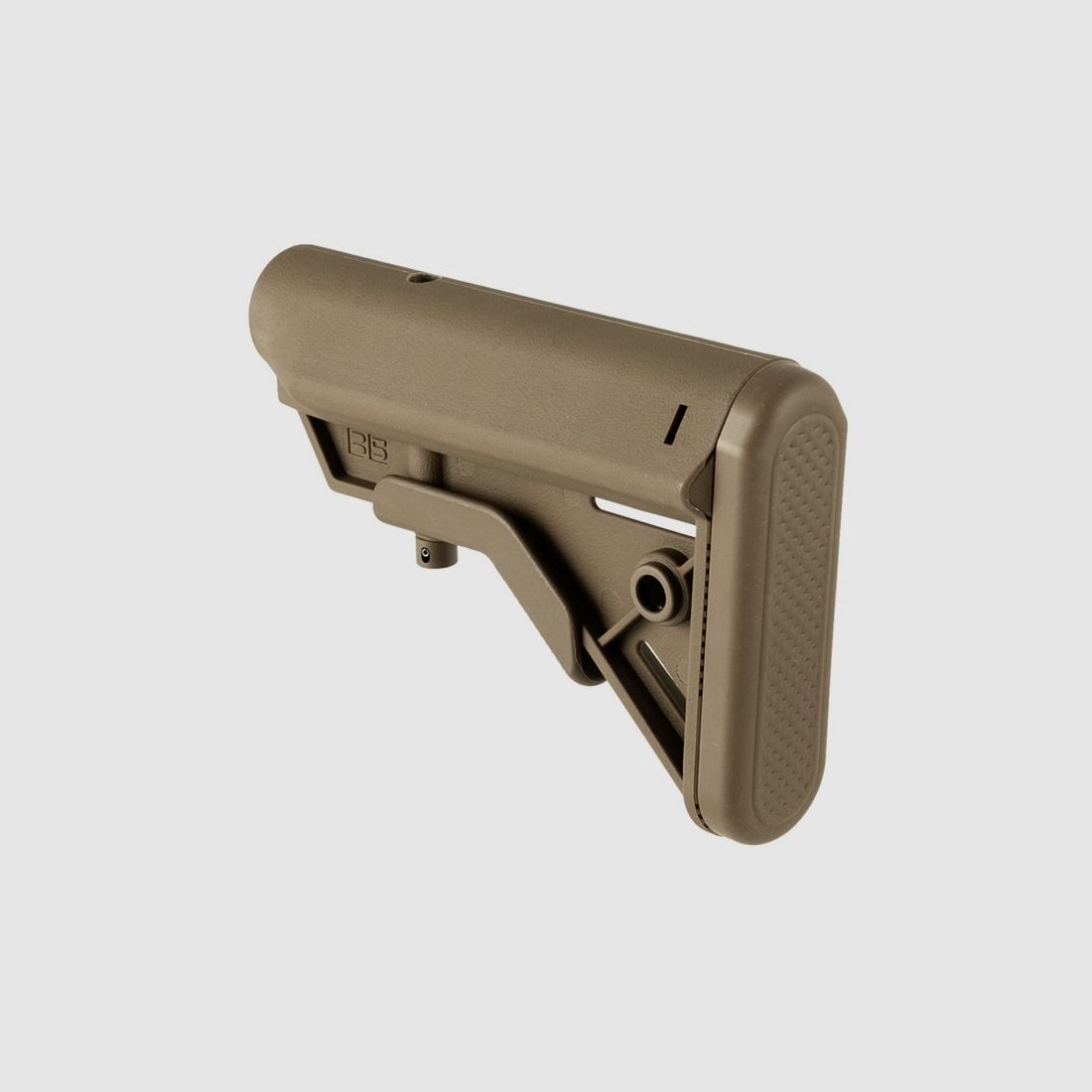B5 SYSTEMS AR-15 BRAVO STOCK SKŁADANY MIL-SPEC KHAKI BRĄZOWY, zdjęcie 2 z 5