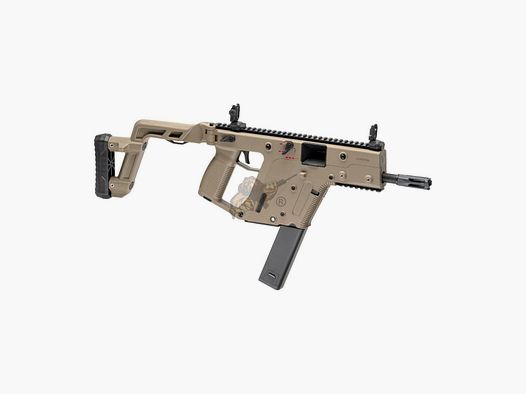 Kriss Vector V2 Airsoft en Dark Earth - max. 0,5 Joule (Krytac)