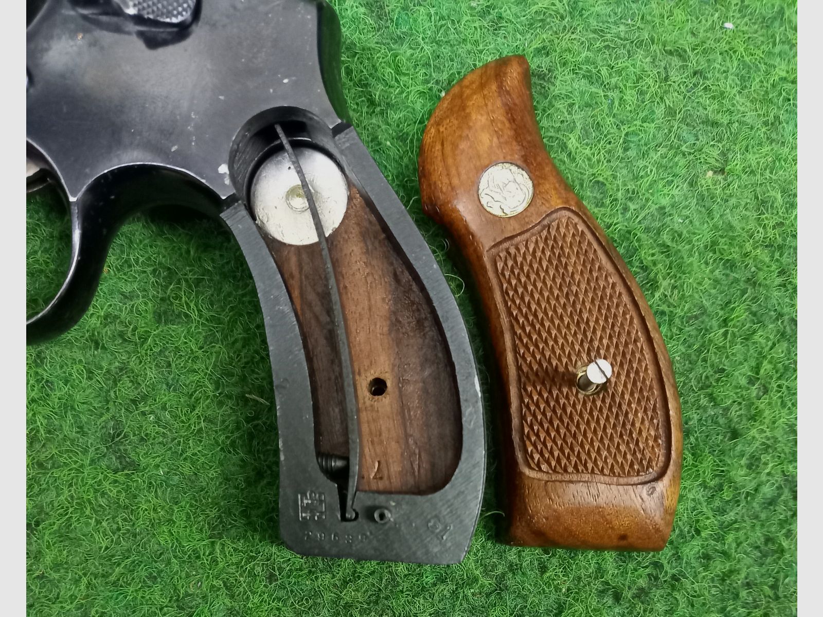 S&W Revolver Kaliber 357Mag der Hamburger Polizei. 