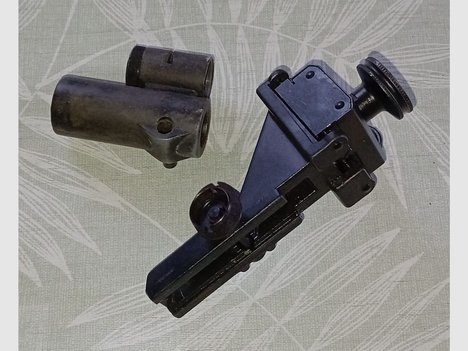 DIOPTER de Feinwerkbau 300 S con soporte de túnel y anillo de mira