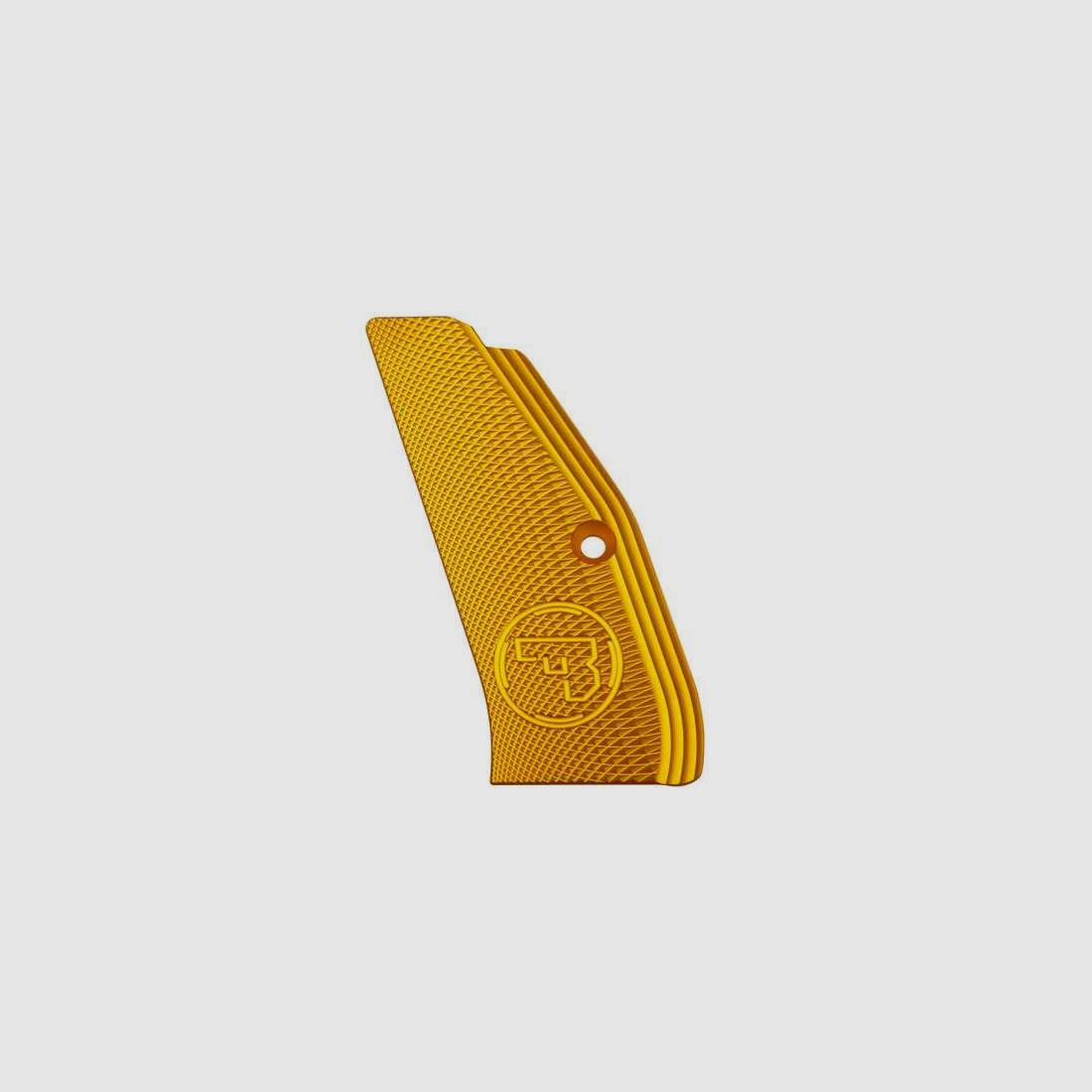 Griffschalen Alu gold SP01 lang ohne Jetfunnel