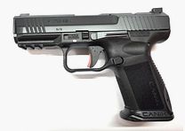 Pistolet Canik TP9 METE SF 9x19 SAO w czarnym kolorze z magazynkiem na 18 nabojów w tym 9mm Luger