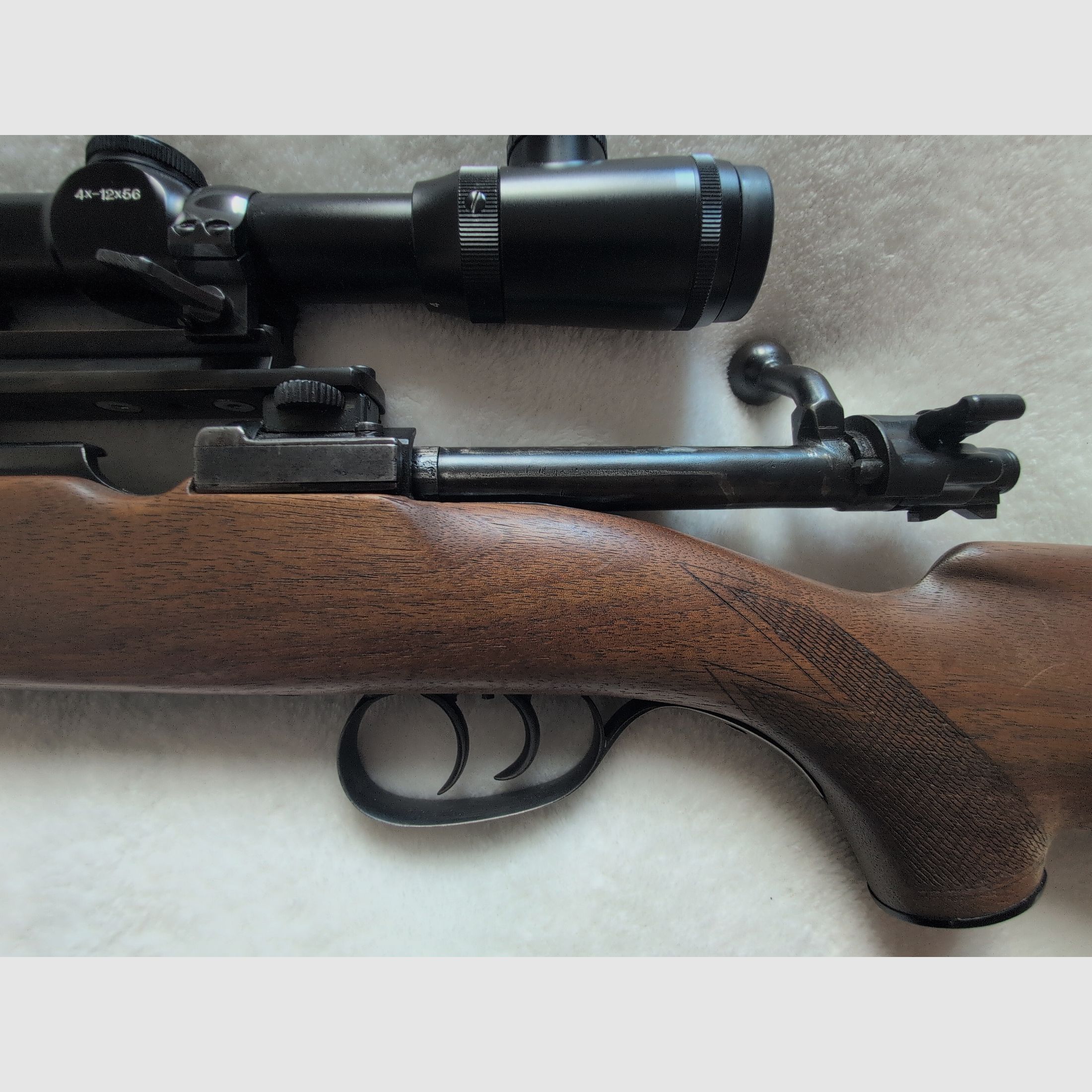 Jagdrepetierer mit K 98 System, Linksschaft, 9,3 x 62