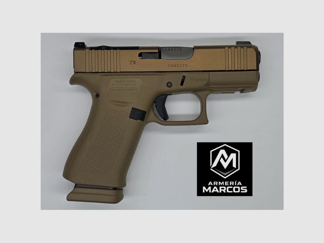 GLOCK 43X MOSK COYOTE 9×19 PISTOL, image 2 of 7