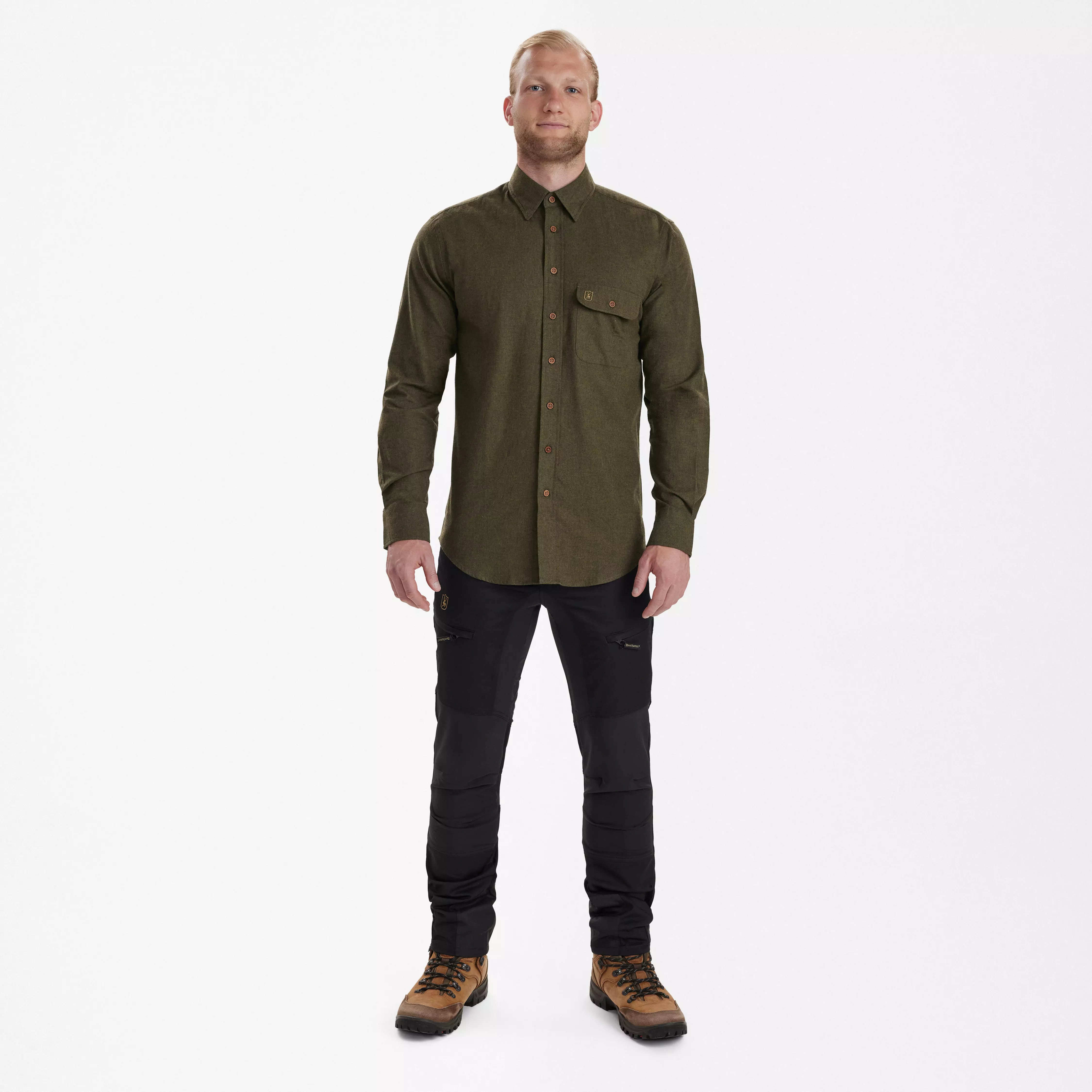 Chemise Liam - Tarmac Green, image 3 sur 5