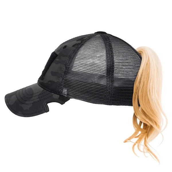 Notch Cappellino regolabile Black Camo Ponytail Operator Terra/Aviator Notch /, immagine 4 di 6