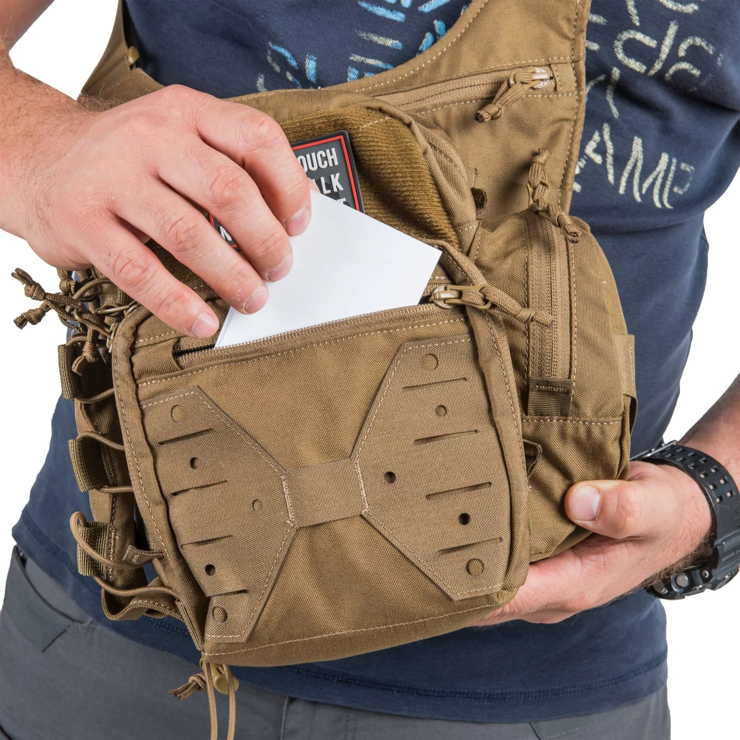 Torba HELIKON EDC Side - Cordura - Adaptive Green - One Size, zdjęcie 10 z 22