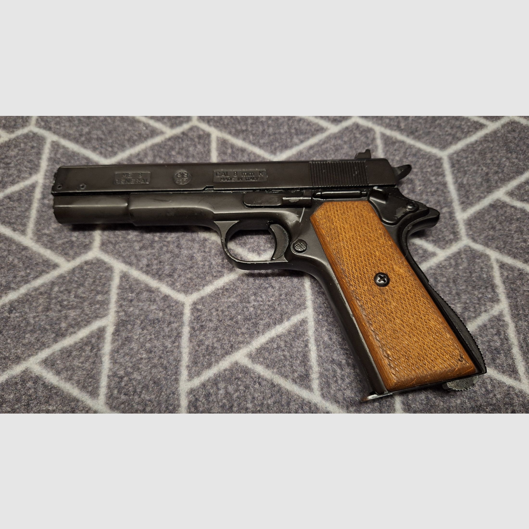 ME 8 pistola de colección general 8mm de detonación en estilo 1911, PTB437
