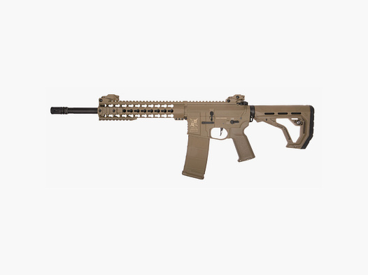 AR15 KeyMod 10 Zoll CHARLIE EAGLE ETU Tan S-AEG Softair Gewehr Frei ab 18 Jahren | Delta Armory