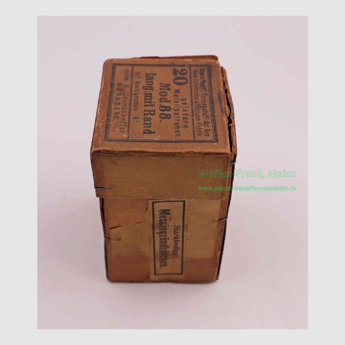 Rhein.-Westf.-Sprengstoff-A.G. Büchsenpatronen 8x57 I