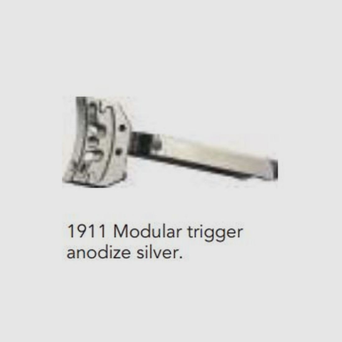 BUL 1911 Abzug Modular Silber