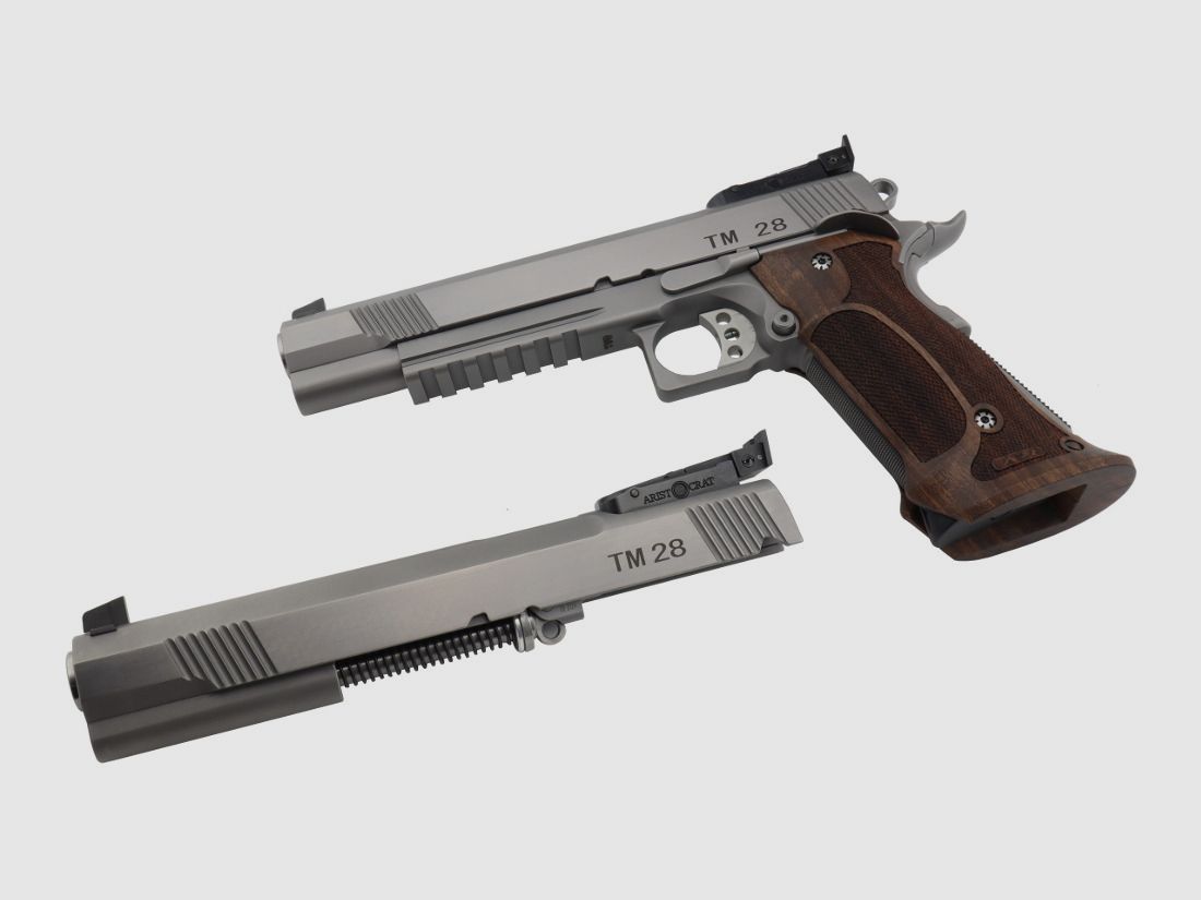 TM 28 Arystokrat 6.0 i system wymienny 9mm Luger z uchwytem Nill Match-German-Master
