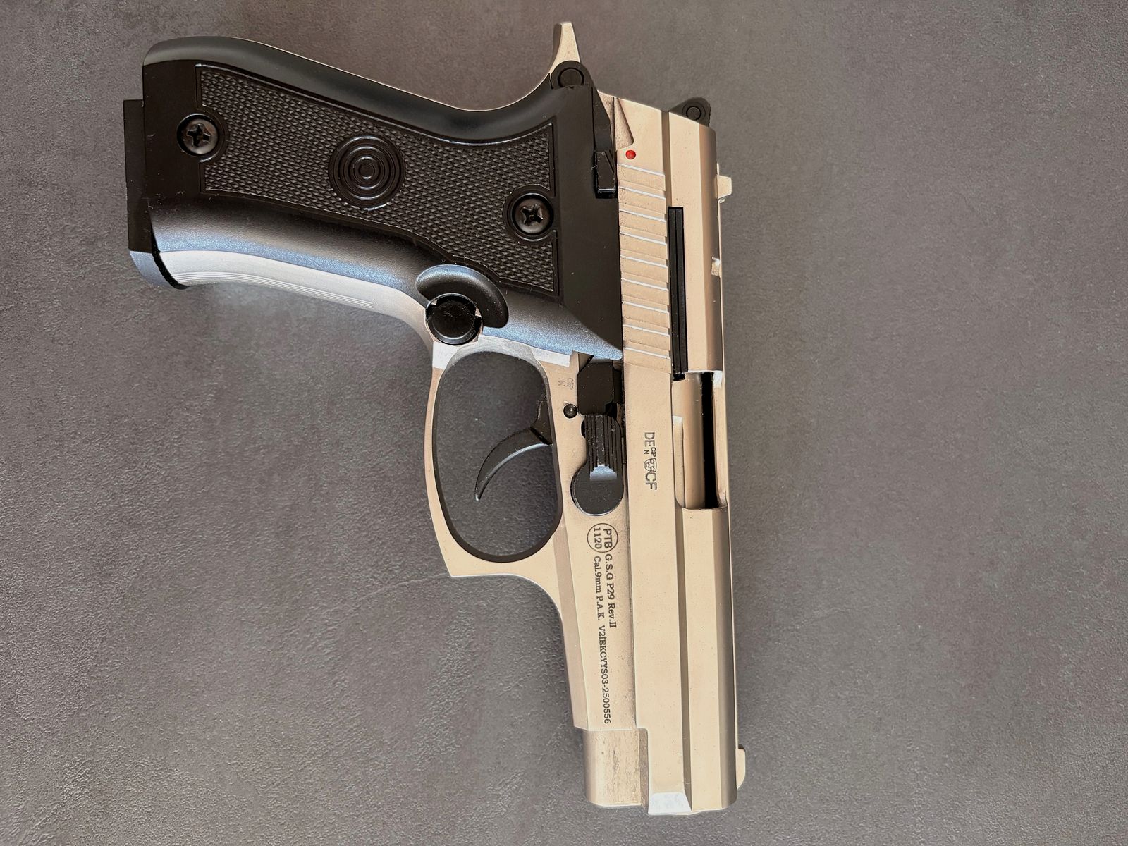 Ekol P29 9mm PAK nichelato