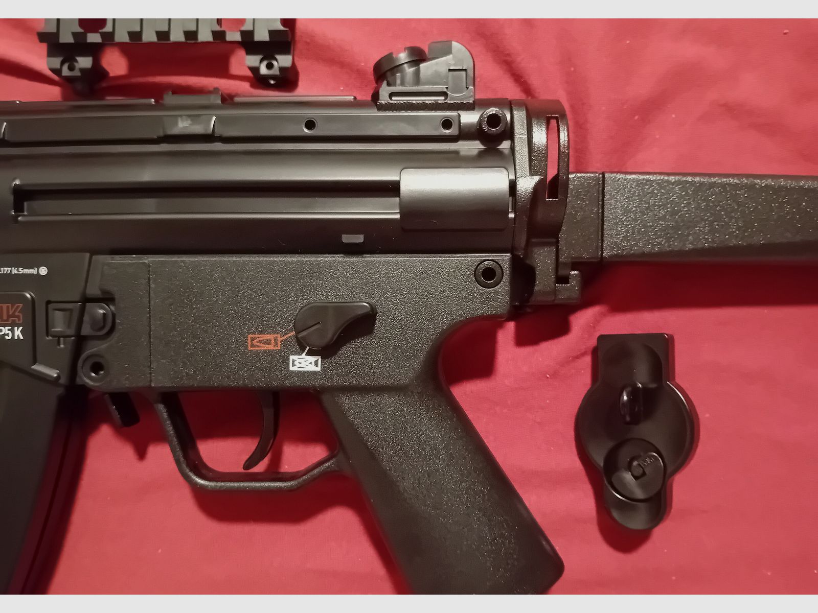 Heckler & Koch MP5 K-PDW CO2 Maschinenpistole 4,5 mm BB Blowback