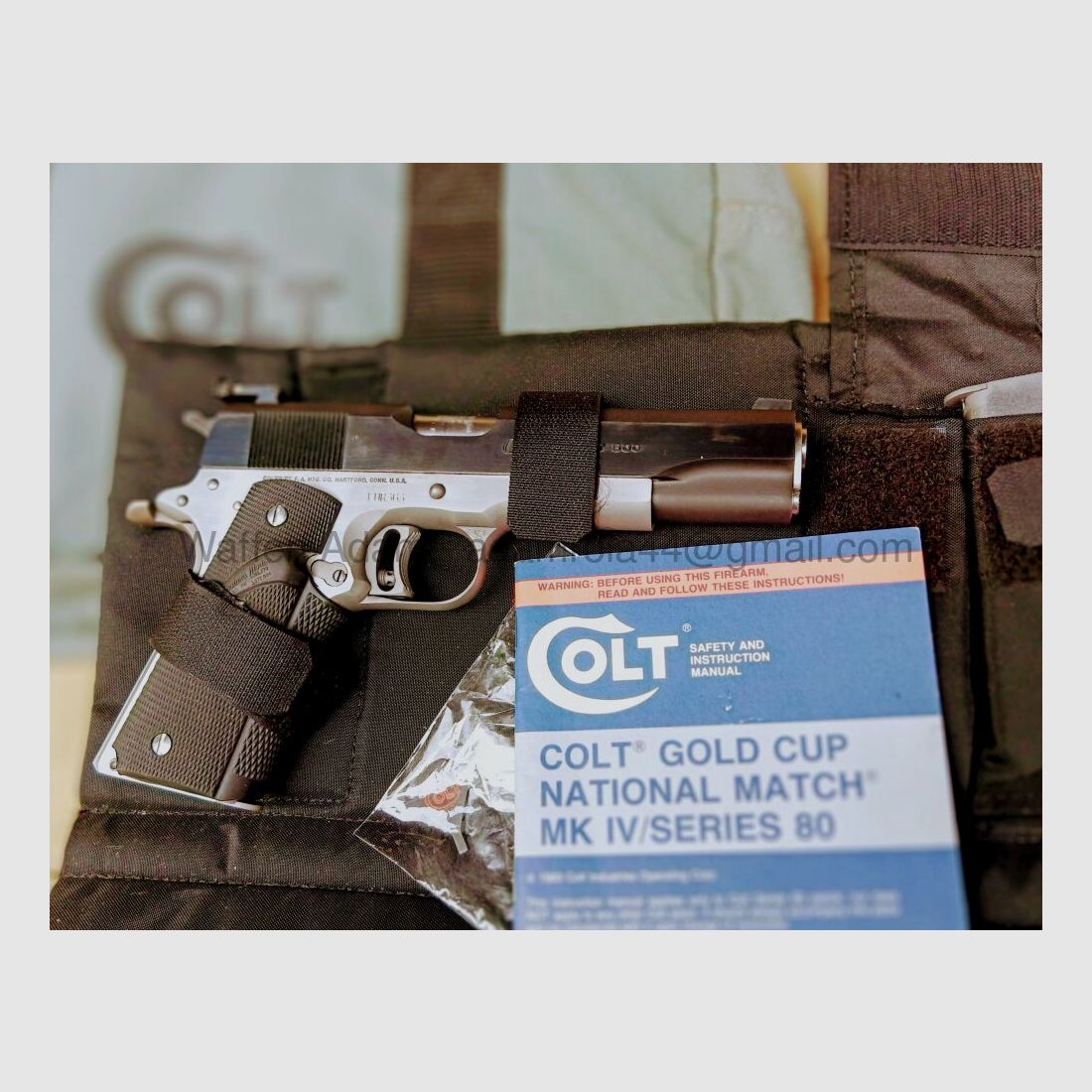 Colt 1911 Modèle Euro Match 1 sur 500