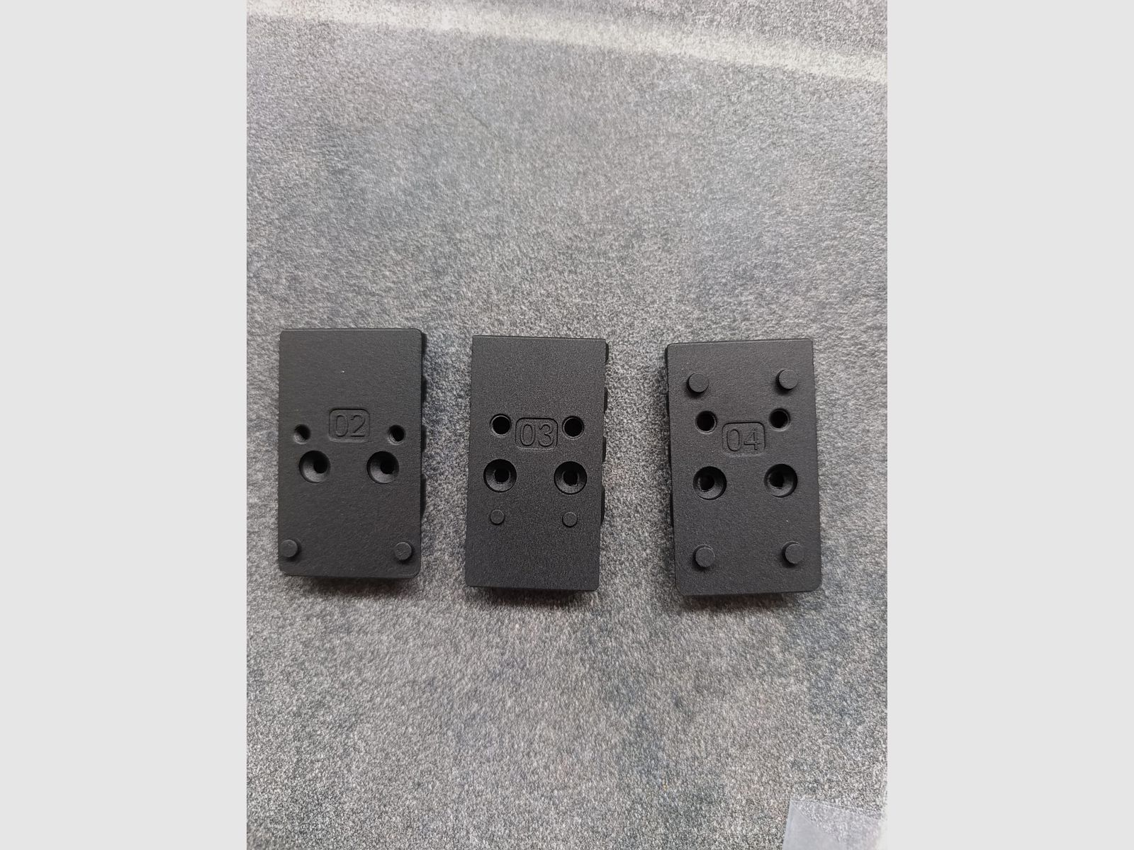 Adapterplatten RED DOT für Walther PDP T4E RAM Airsoft 6mm BB, 4,5mm