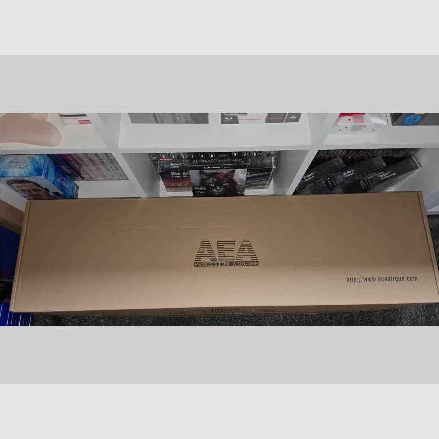 AEA Megalodon F-Serie 7,5 Joule, kal.50 wiatrówka # wiatrówka z dużą ilością akcesoriów i fakturą # NOWA i nieużywana