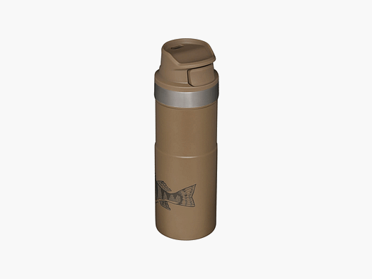 STANLEY – CLASSIC TRIGGER-ACTION TRAVEL MUG 16oz /470ml Peter Perch Tan