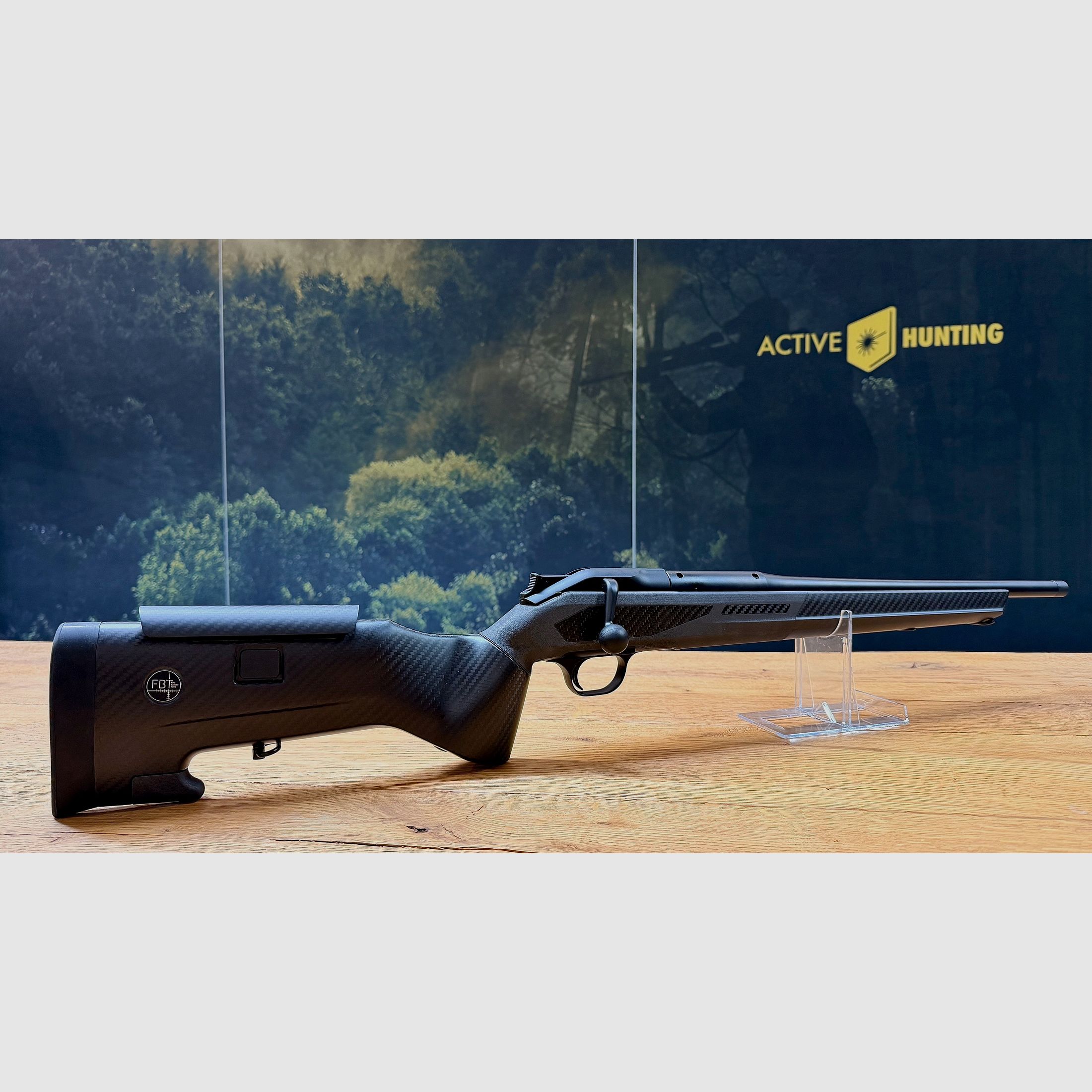 Blaser R8 mit FBT Carbonschaft Superergonomisch / .308 Win. / 47cm LL / M15x1 / TOP