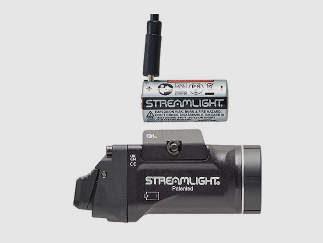 Lámpara Streamlight TLR-7 HL-X Sub Hellcat USB, BLK, para pistola Springfield Hellcat, Multi-Fuel, 1.000 Lúmenes, imagen 4 de 4