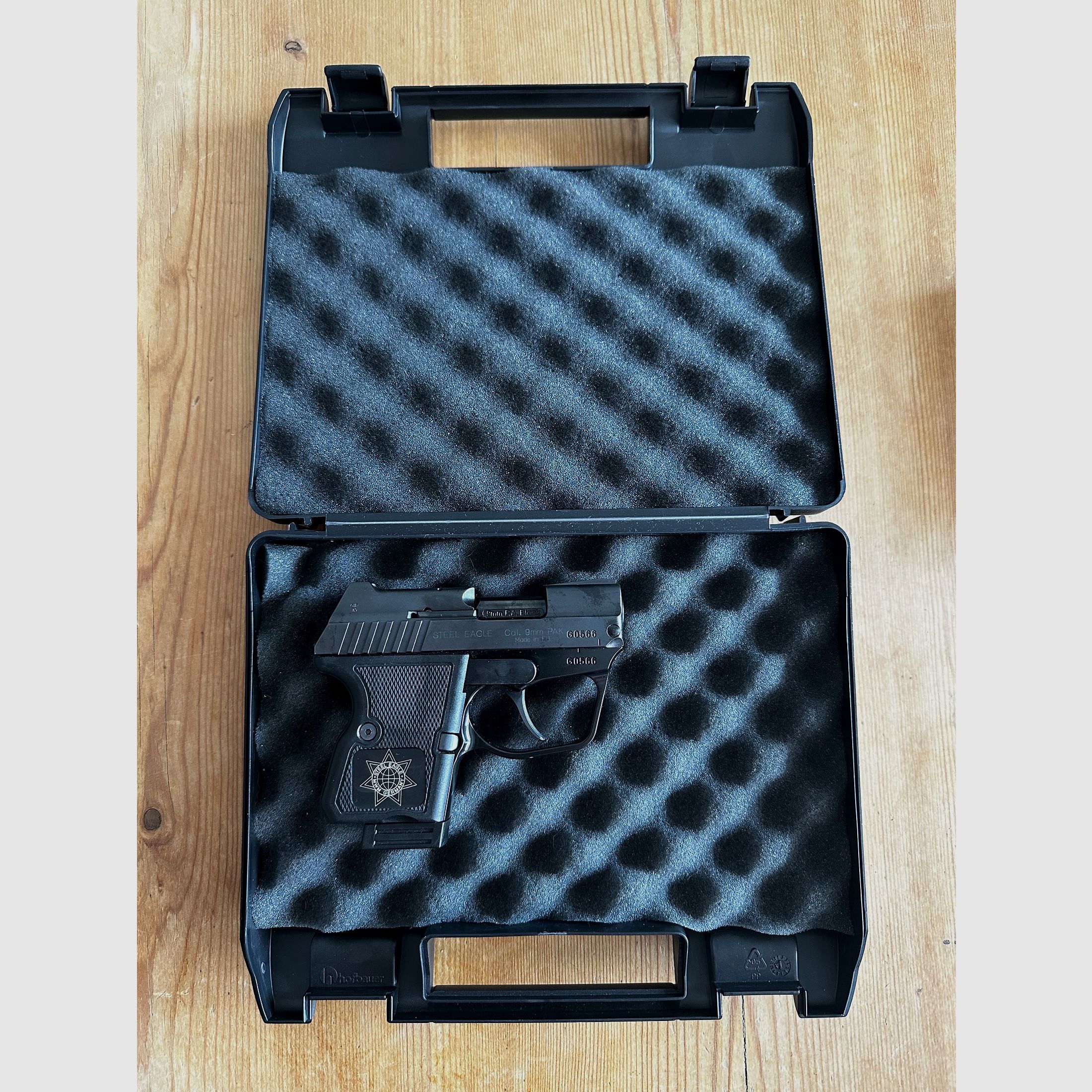 STEEL EAGLE CNC 9 mm P.A.K. – PTB 1089 – Black Grip – komplett