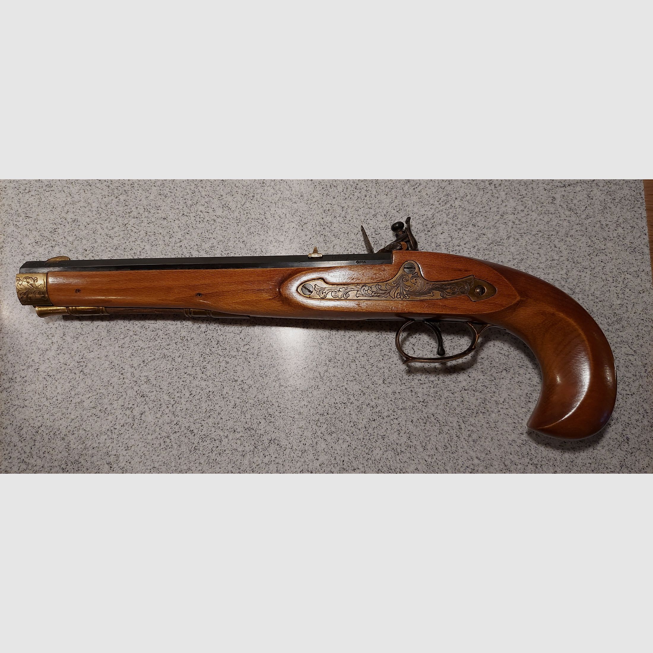 Vorderlader Steinschloss Pistole, Model 1810, Kaliber .45