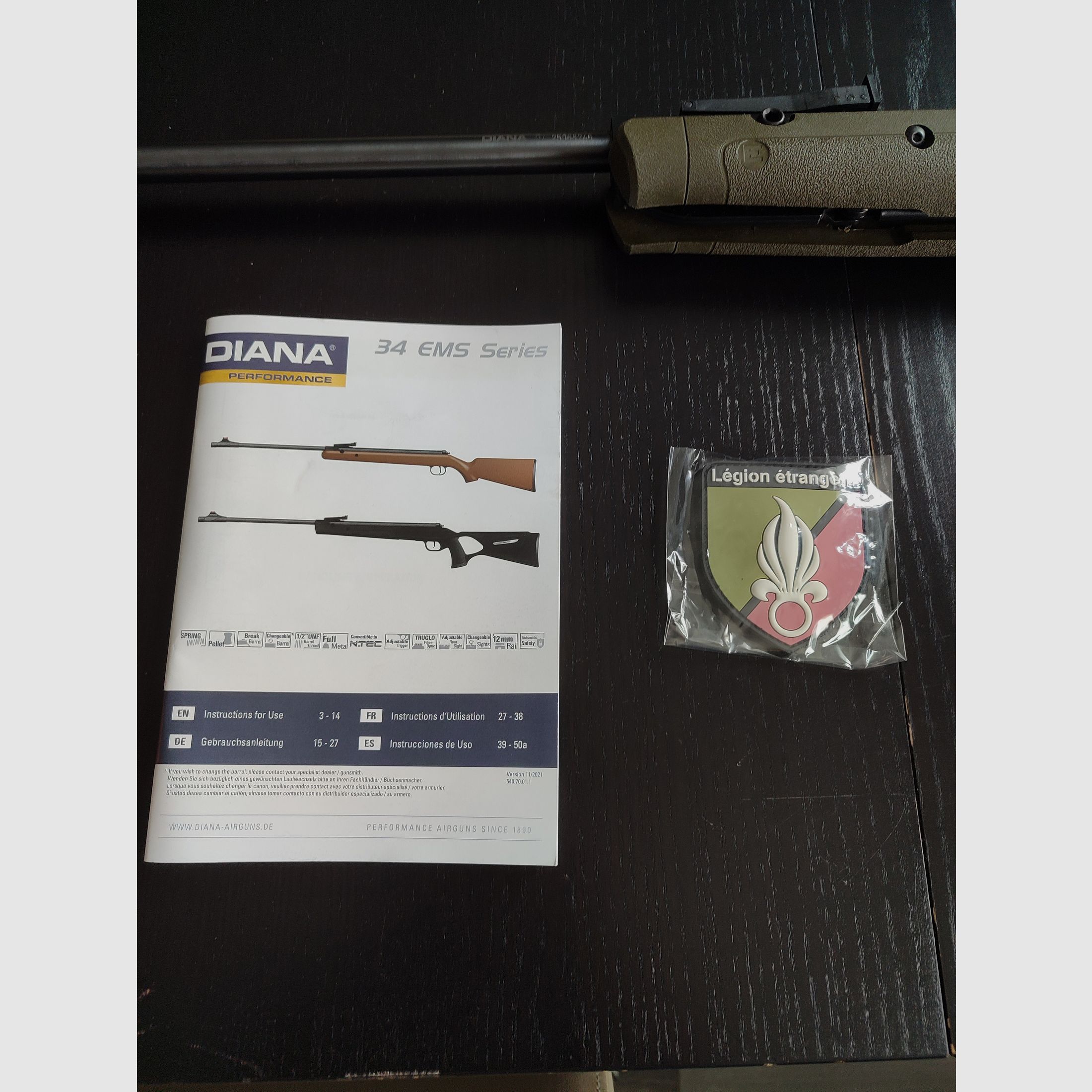 Diana 34 EMS OD Green 