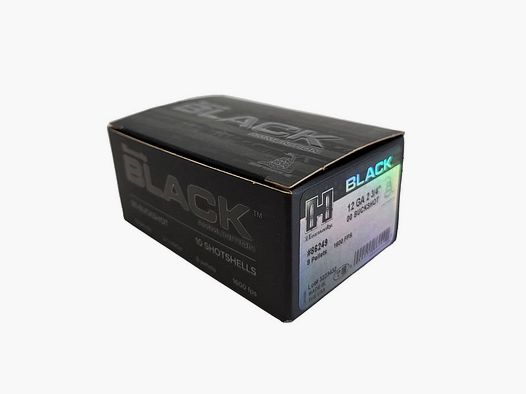 Shells do strzelby Hornady SLUG/BUCKSHOT 12 GA 00 Czarny
