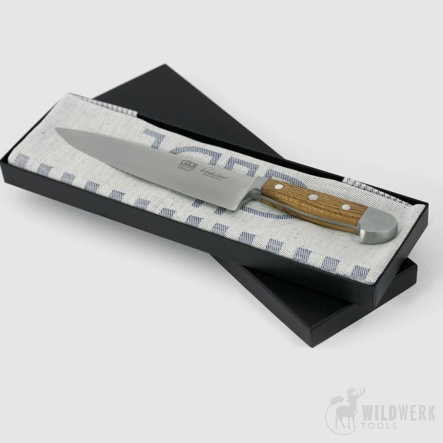 Güde Gift Set Chef's Knife Alpha Oak