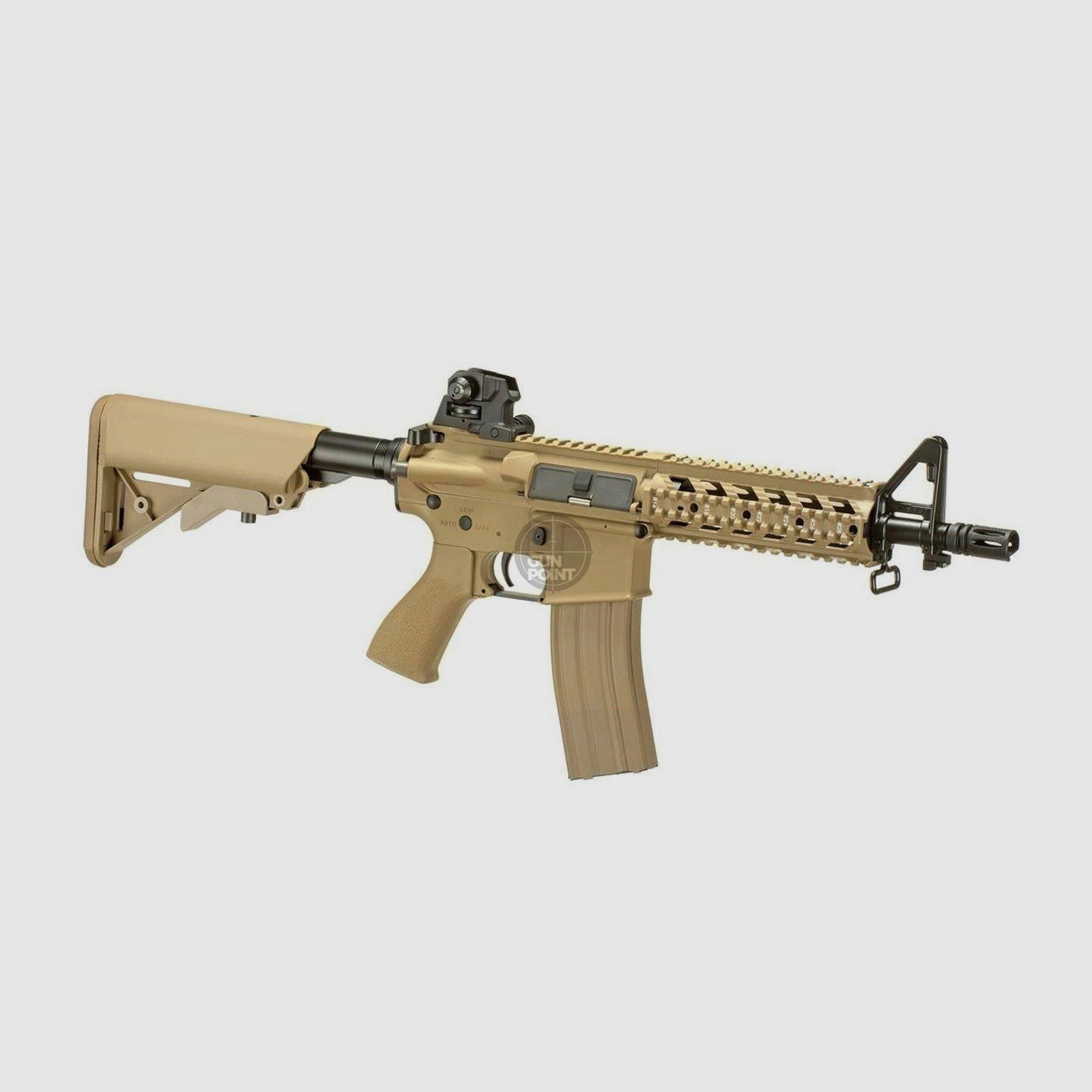Softair - Karabin - G&G CM16 Raider S-AEG-Desert - od 18, powyżej 0,5 Joule