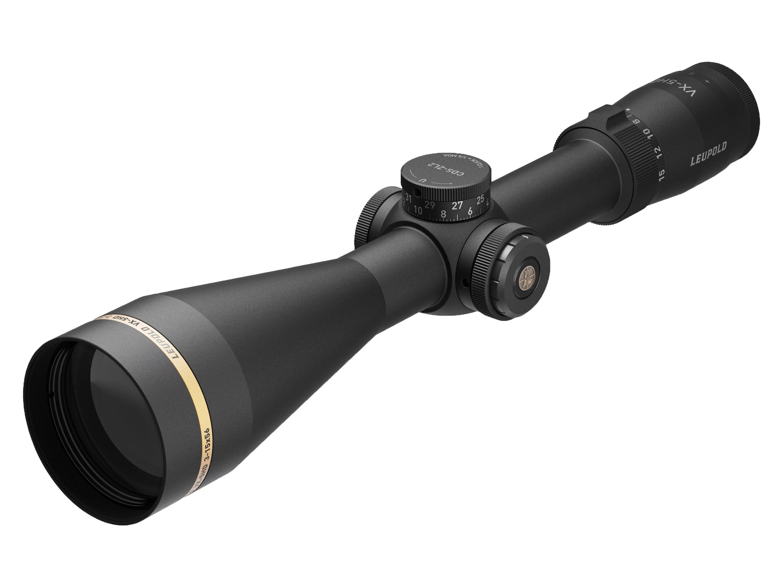 Leupold VX-5HD 3-15x56 30 mm iR AO FireDot Duplex riflescope, image 10 of 20
