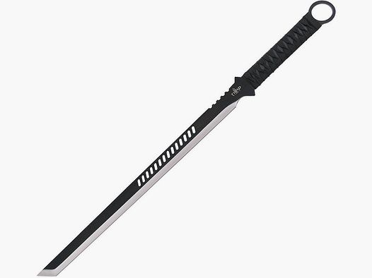 Ninja Schwert mit schwarzer Edelstahlklinge