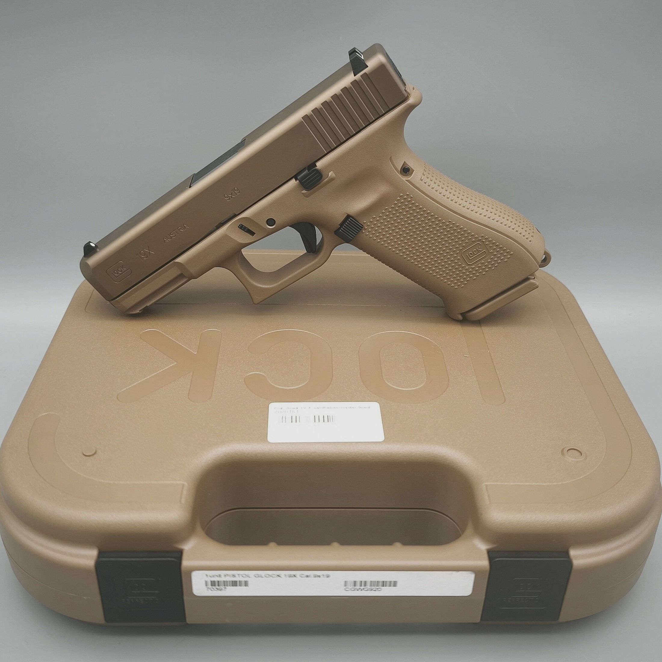 Glock 19 X auch als Wechselsystem 9mmLuger