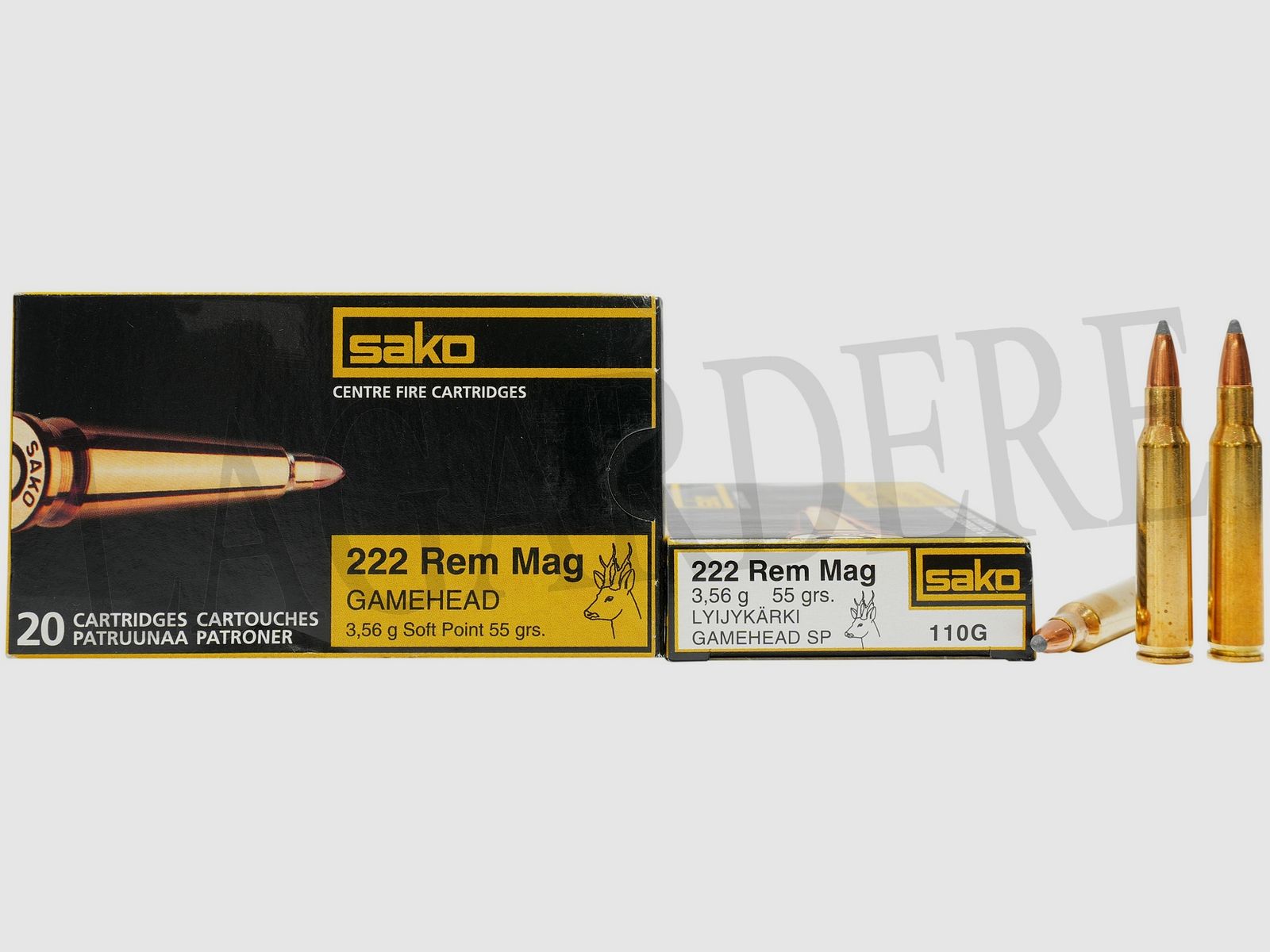 SAKO GAMEHEAD SP 55 GRS (cartucho con bala)