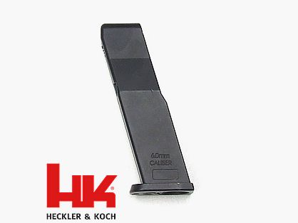 Magazin fĂĽr CO2 Softair Pistole Heckler & Koch USP, MetallausfĂĽhrung, Kaliber 6 mm BB