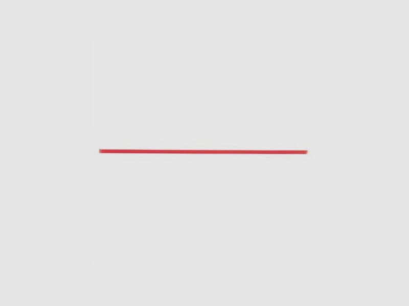 Replacement rod fiber red dia 1.0mm