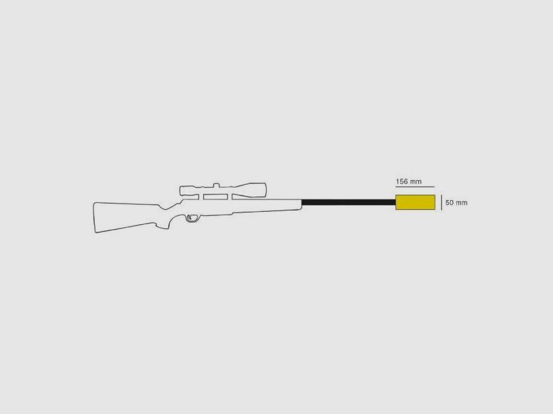 HAUSKEN Silencer for EWB Weapons Jakt JD151 XTRM MKII - Compact .22/5.6 Thread 18x1 (25+ dB)