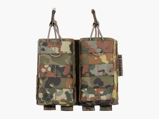 Clawgear Clawgear Magazintasche 5.56mm Open Double Mag Pouch flecktarn