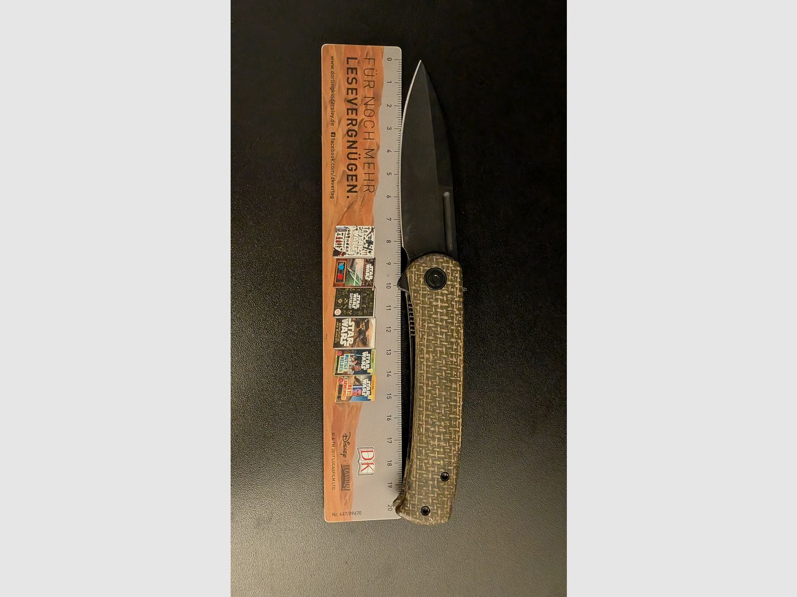 Civivi Cetos folding knife Micarta Stonewash