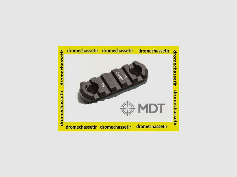 Rail MDT Picatinny M-Lok, 6cm, schwarz