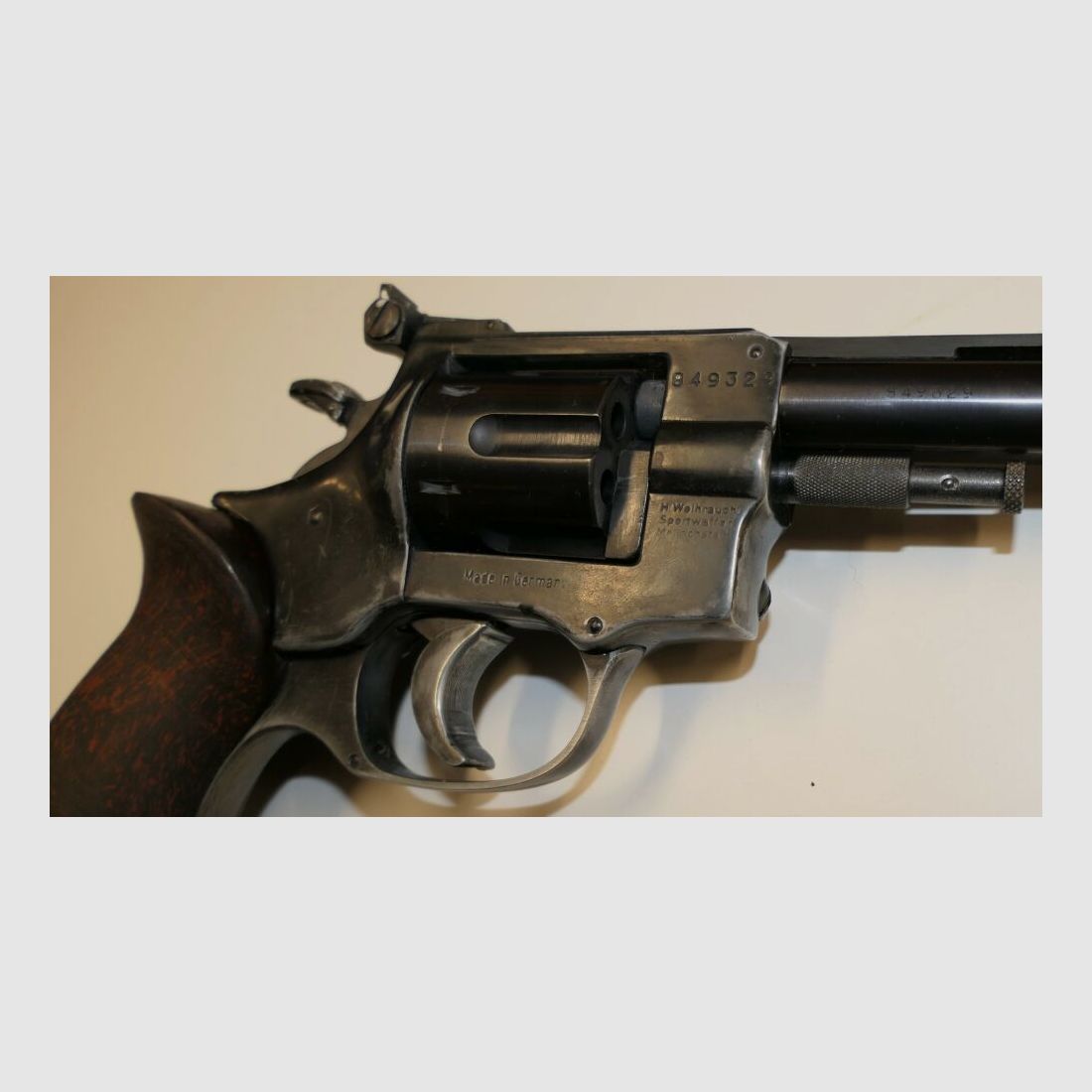 Incense Revolver WEIHRAUCH Arminius HW9 in caliber .22 L.R.