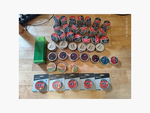 Lebenslanger Vorrat an Diabolo 4,5 mm 43000 Schuß