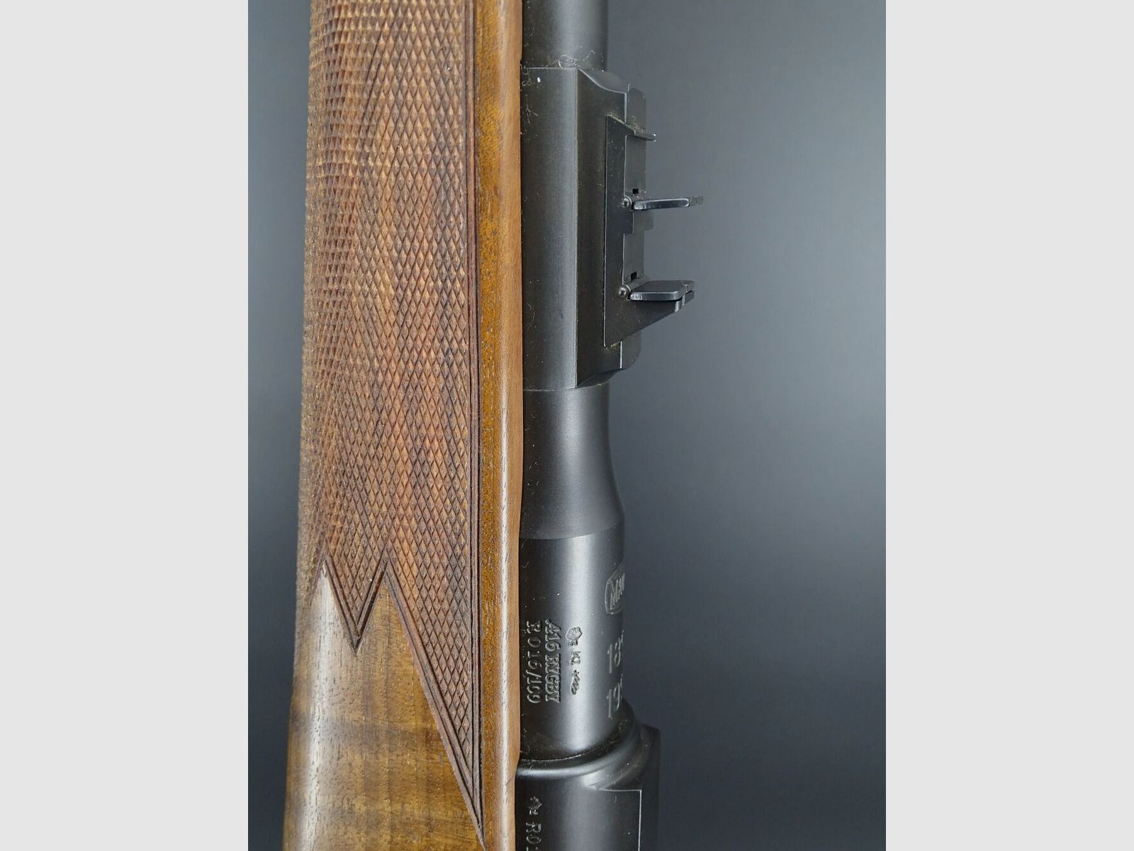 Mauser M98 100 Jahre Jubiläum Kaliber .416 Rigby inkl. Lederkoffer	 M98 Magnumsystem 100 Jahre Mauser 16 / 100 Sammlungsauflösung